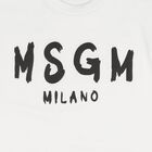 White & Black Logo T-Shirt, 1, hi-res