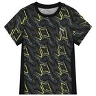Boys Black & Green Logo T-Shirt, 1, hi-res