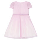 Girls Purple Pleated Tulle Dress, 1, hi-res