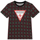 Boys Grey & Red Logo T-Shirt, 2, hi-res