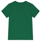 Green Teddy Bear Logo T-Shirt, 2, hi-res