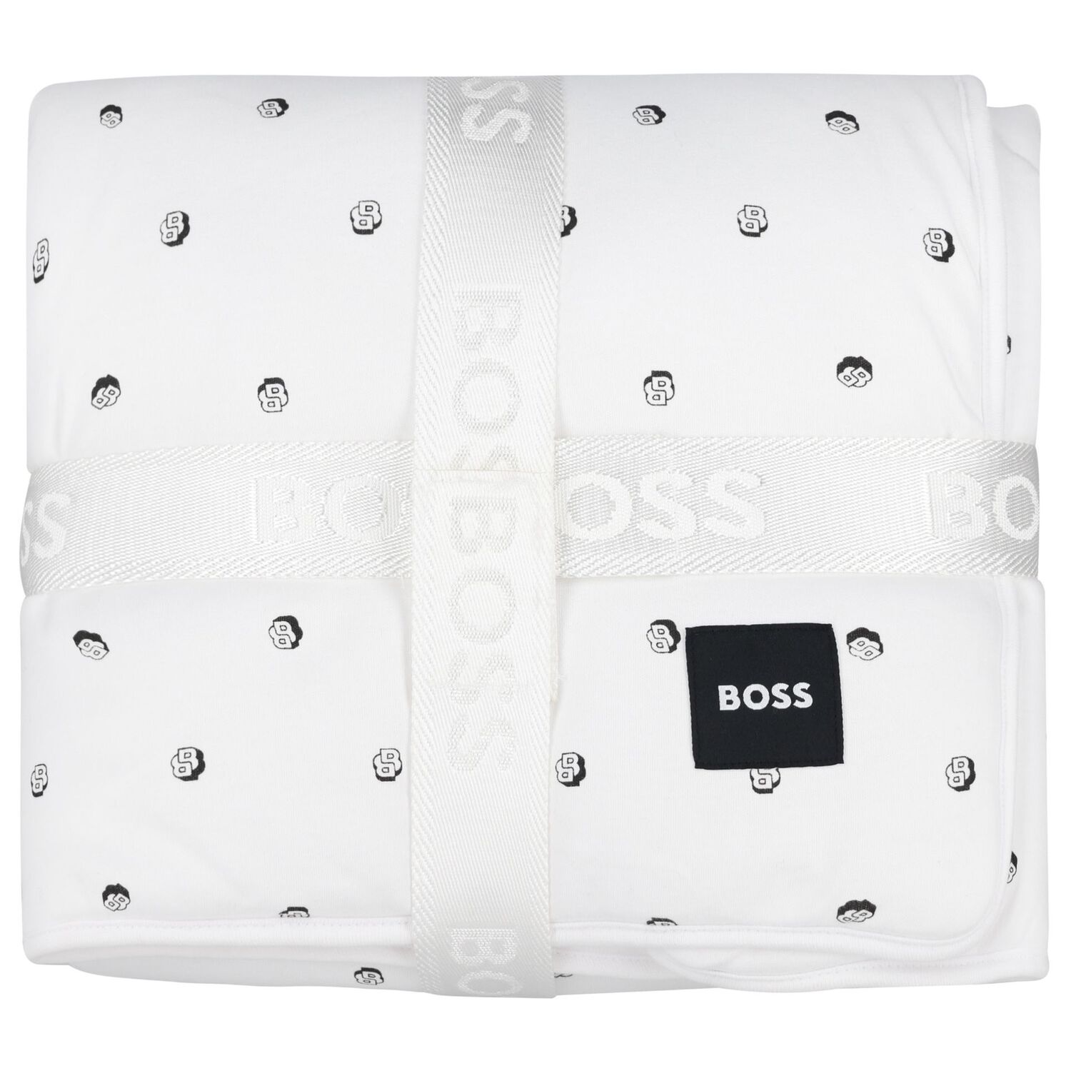 Blue Logo Baby Blanket, 1, hi-res