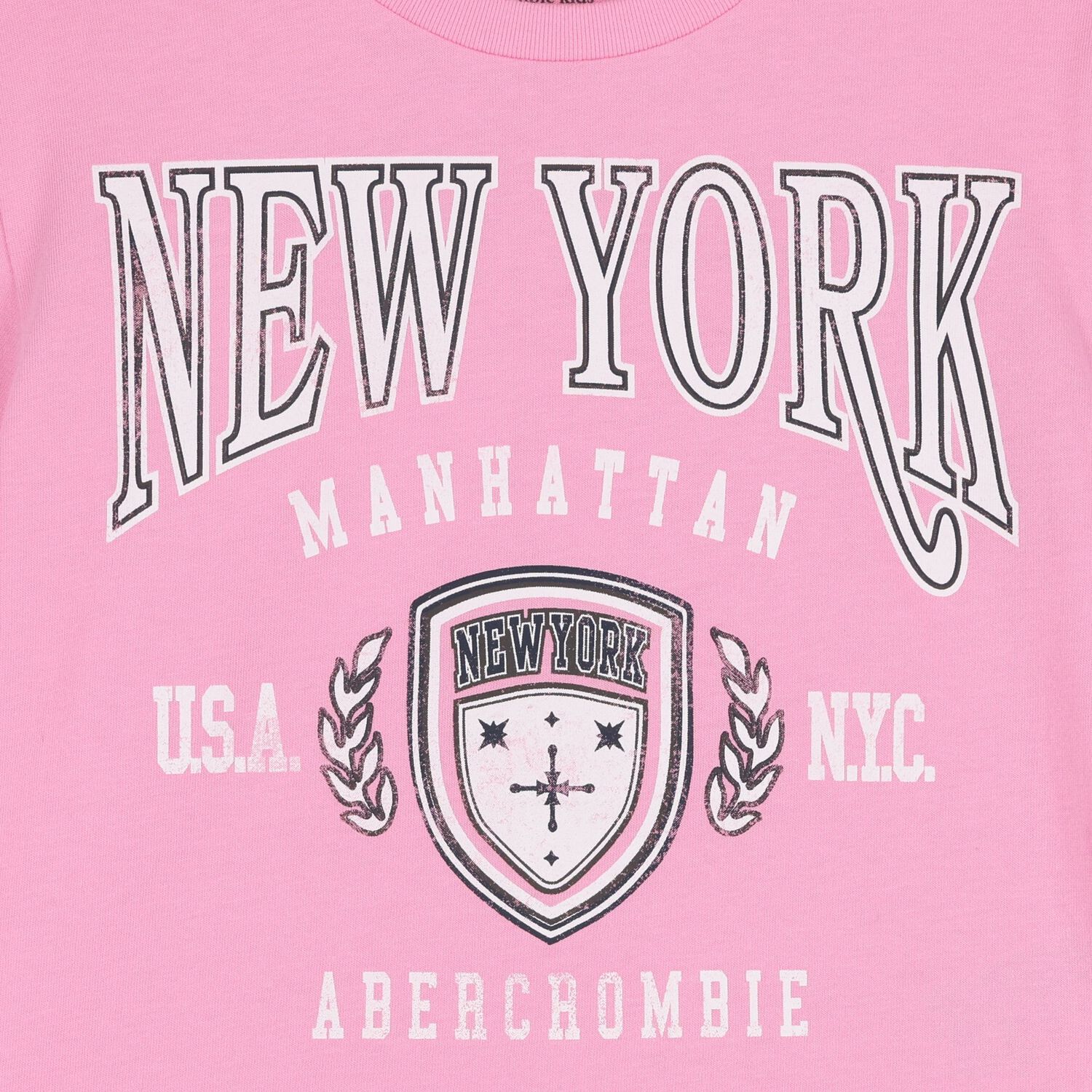Girls Pink Logo T-Shirt, 1, hi-res