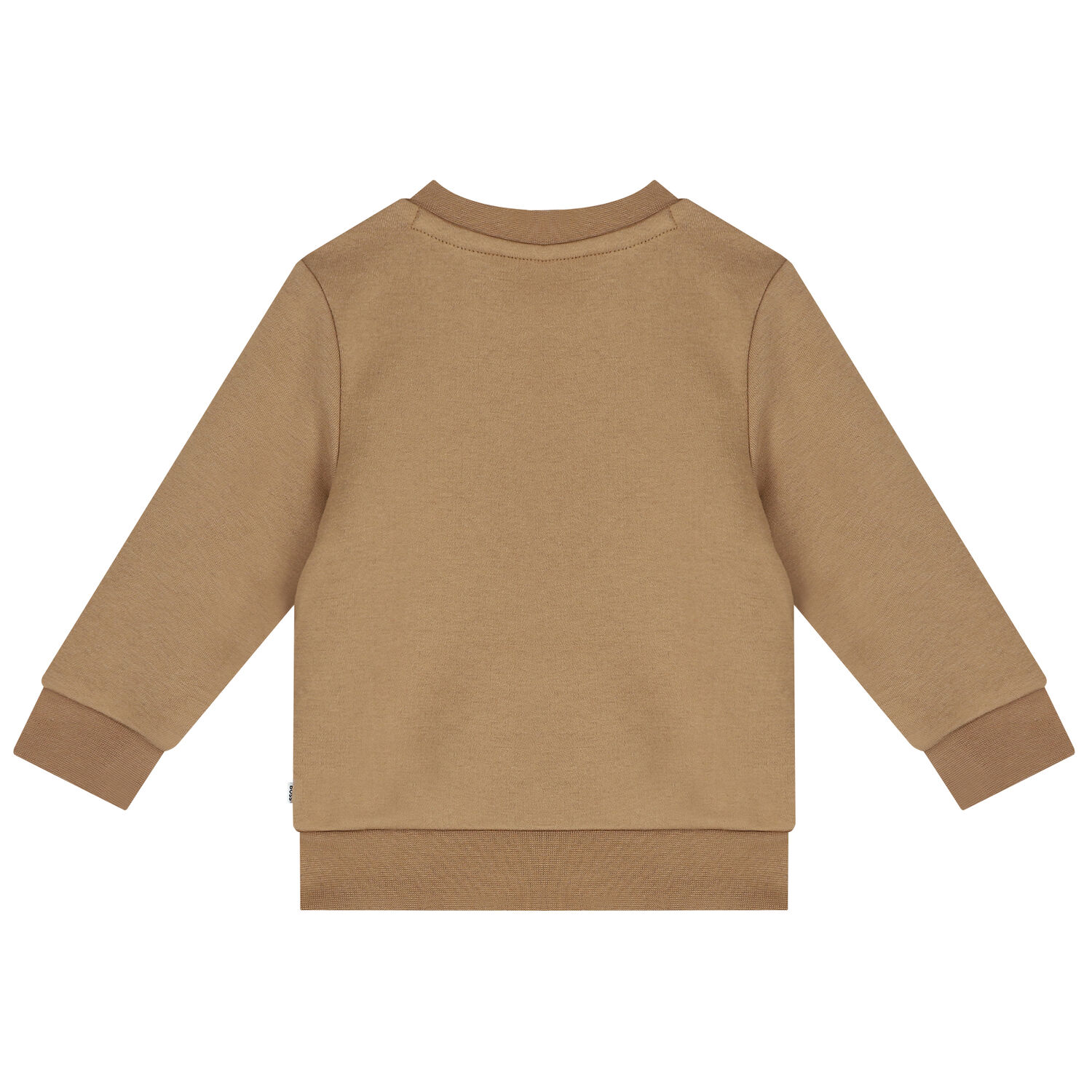 Younger Boys Beige Logo Sweatshirt, 1, hi-res image number null