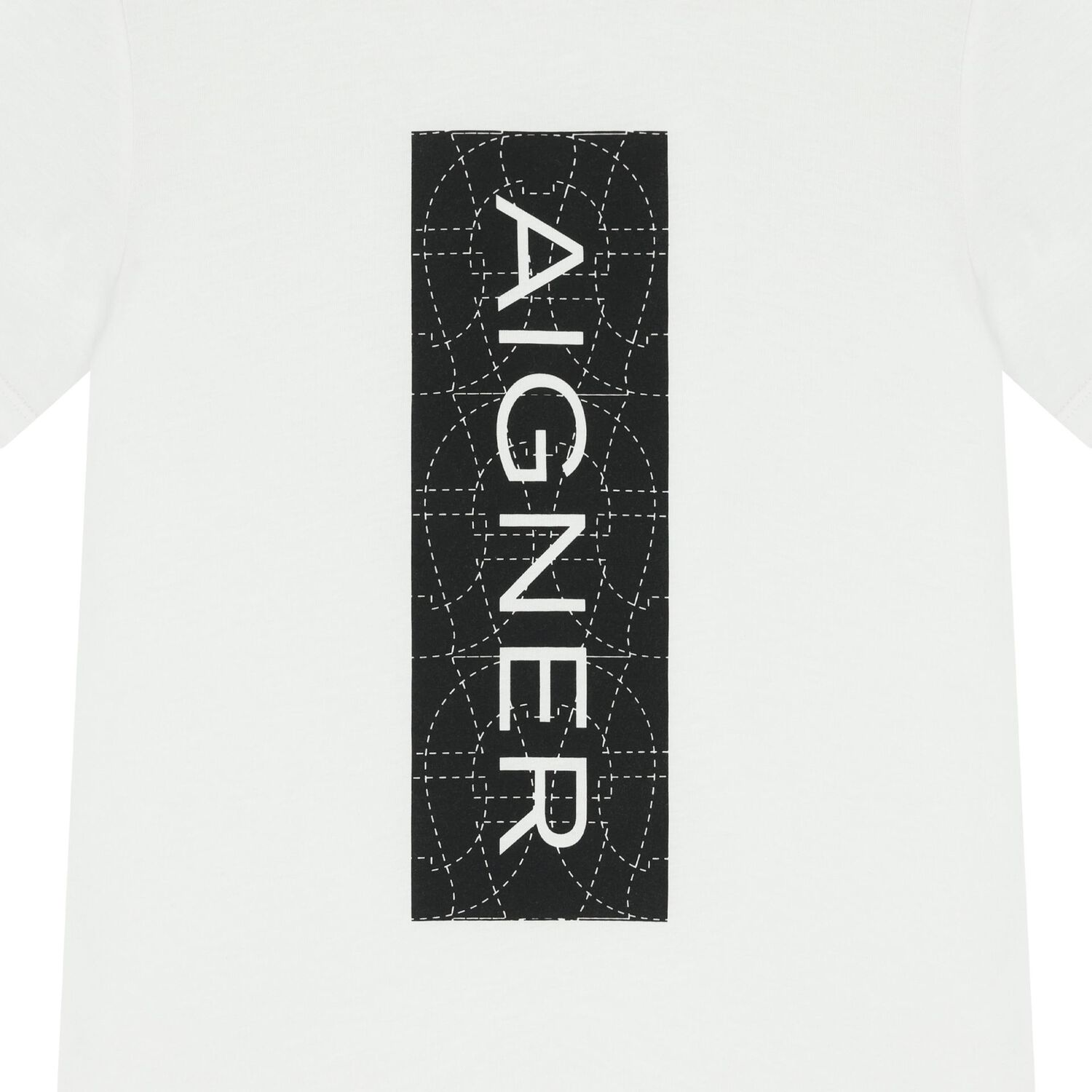 Boys White Logo T-Shirt, 1, hi-res