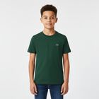 Boys Green Logo T-Shirt, 3, hi-res