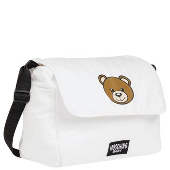 Ivory Teddy Bear Baby Changing Bag