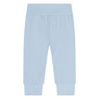 Baby Boys White & Blue Tracksuit Set ( 3 Piece ), 3, hi-res
