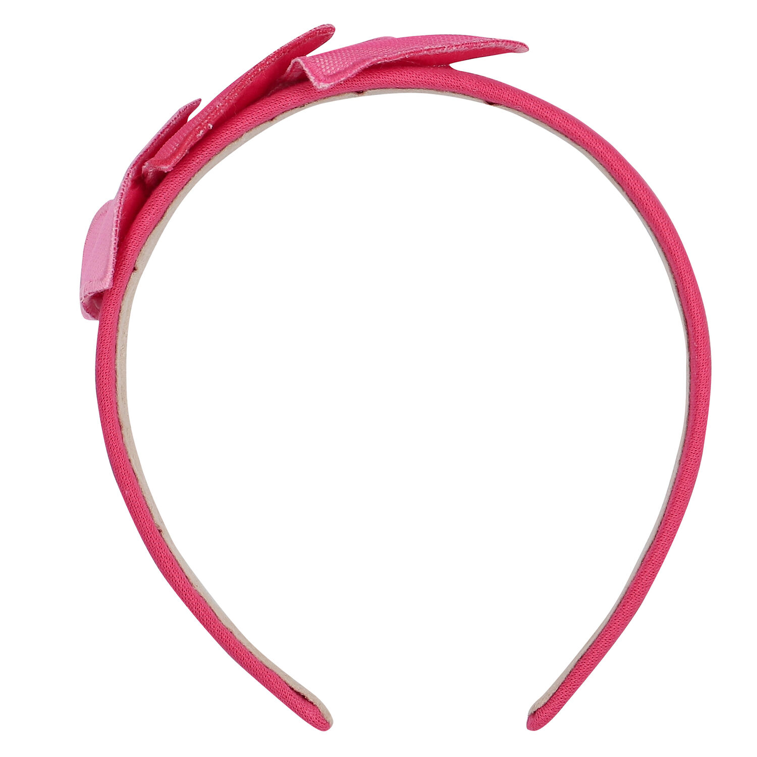 Girls Pink Hearts Headband, 1, hi-res