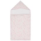 Baby Girls White & Pink Floral Nest, 1, hi-res