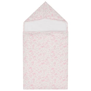 Baby Girls White & Pink Floral Nest