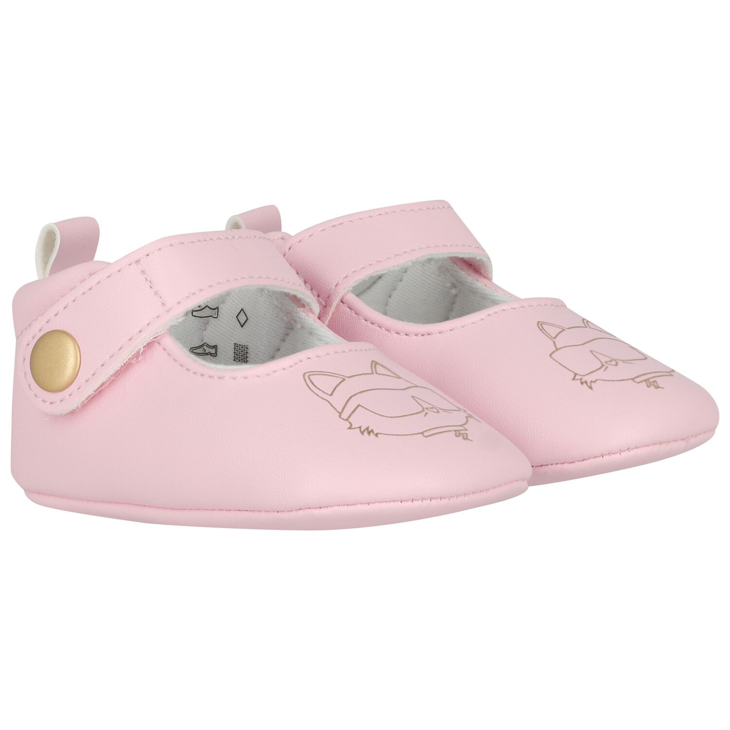 Baby Girls Pink Pre Walker Shoes, 1, hi-res
