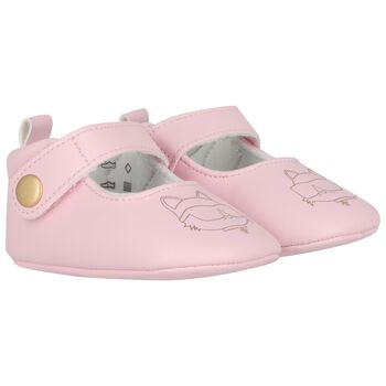 Baby Girls Pink Pre Walker Shoes