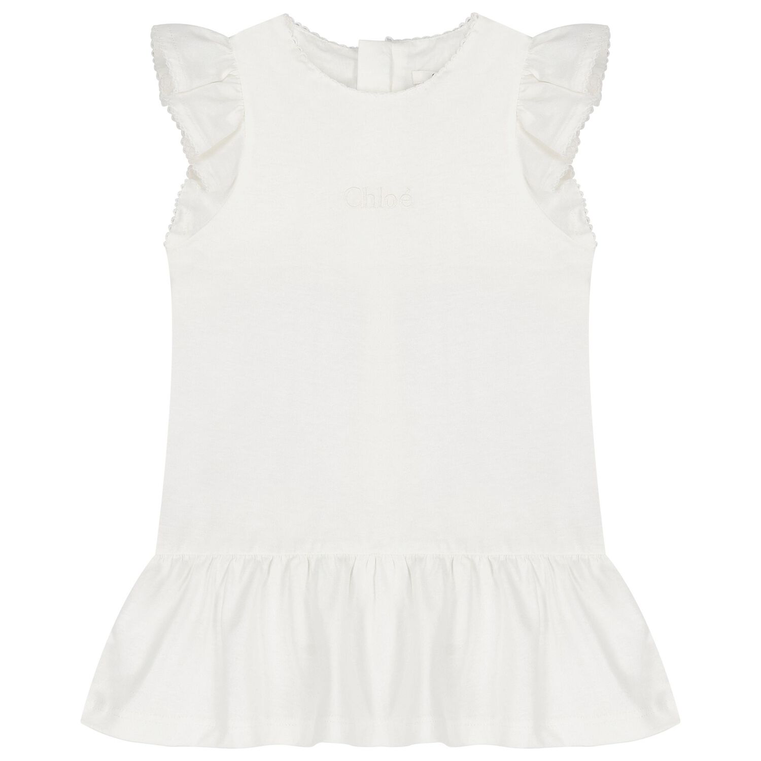Baby Girls Ivory Dress Set, 1, hi-res