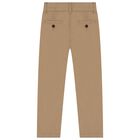 Boys Beige Trousers, 1, hi-res