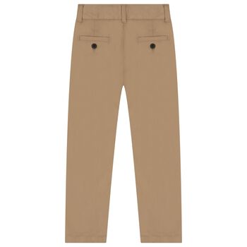 Boys Beige Trousers