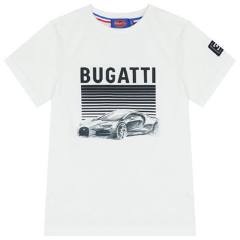 Boys White Logo T-Shirt