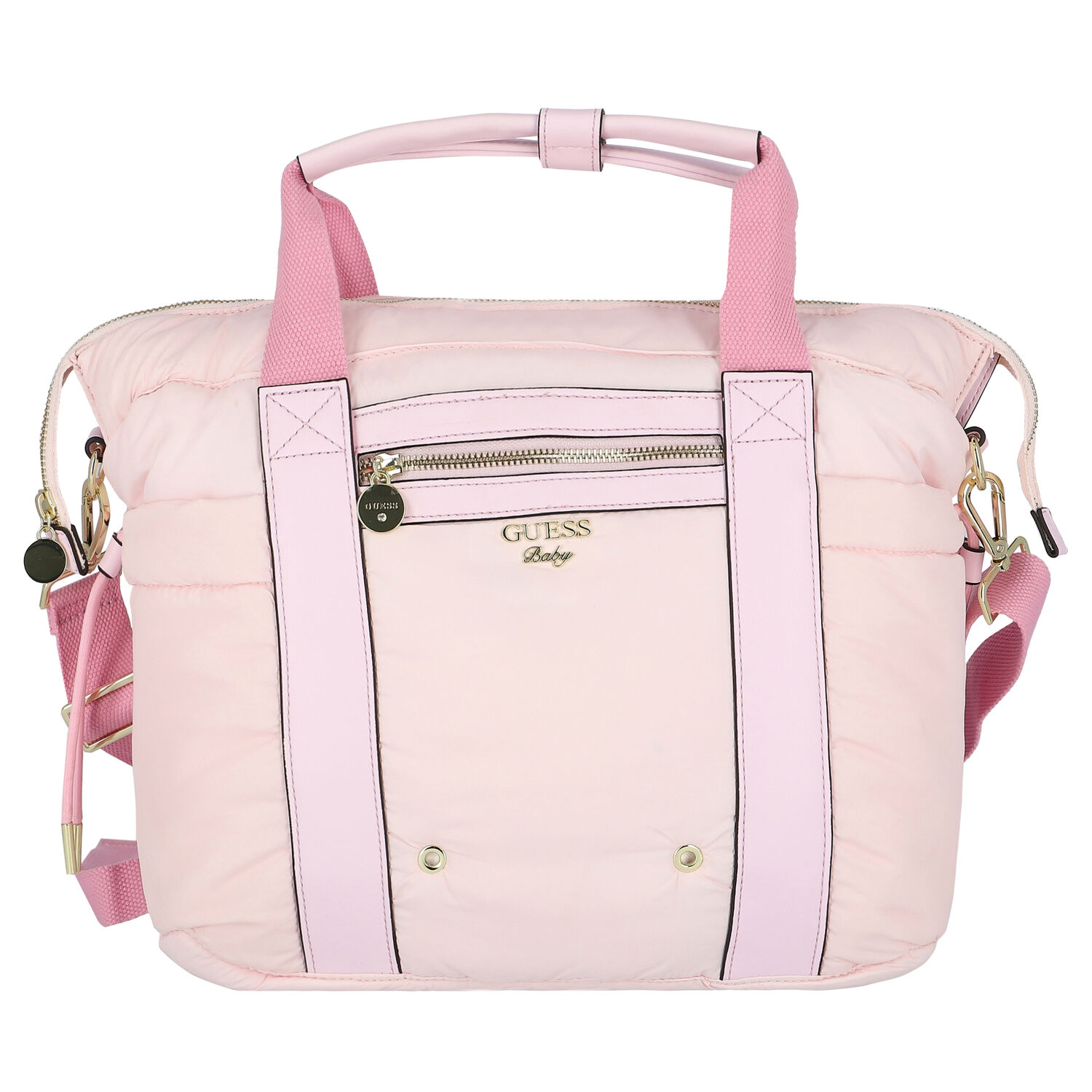 Pink Logo Baby Changing Bag, 1, hi-res image number null