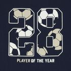 Boys Navy Blue Logo Polo Shirt, 1, hi-res