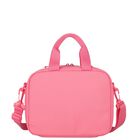 Girls Pink Canvas Logo Lunch Bag ( 28cm ), 2, hi-res