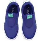 Boys Blue Courtflex v3 Slip On Trainers, 1, hi-res