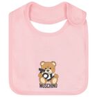 Baby Girls Pink Teddy Bear Logo Babygrow Gift Set, 4, hi-res