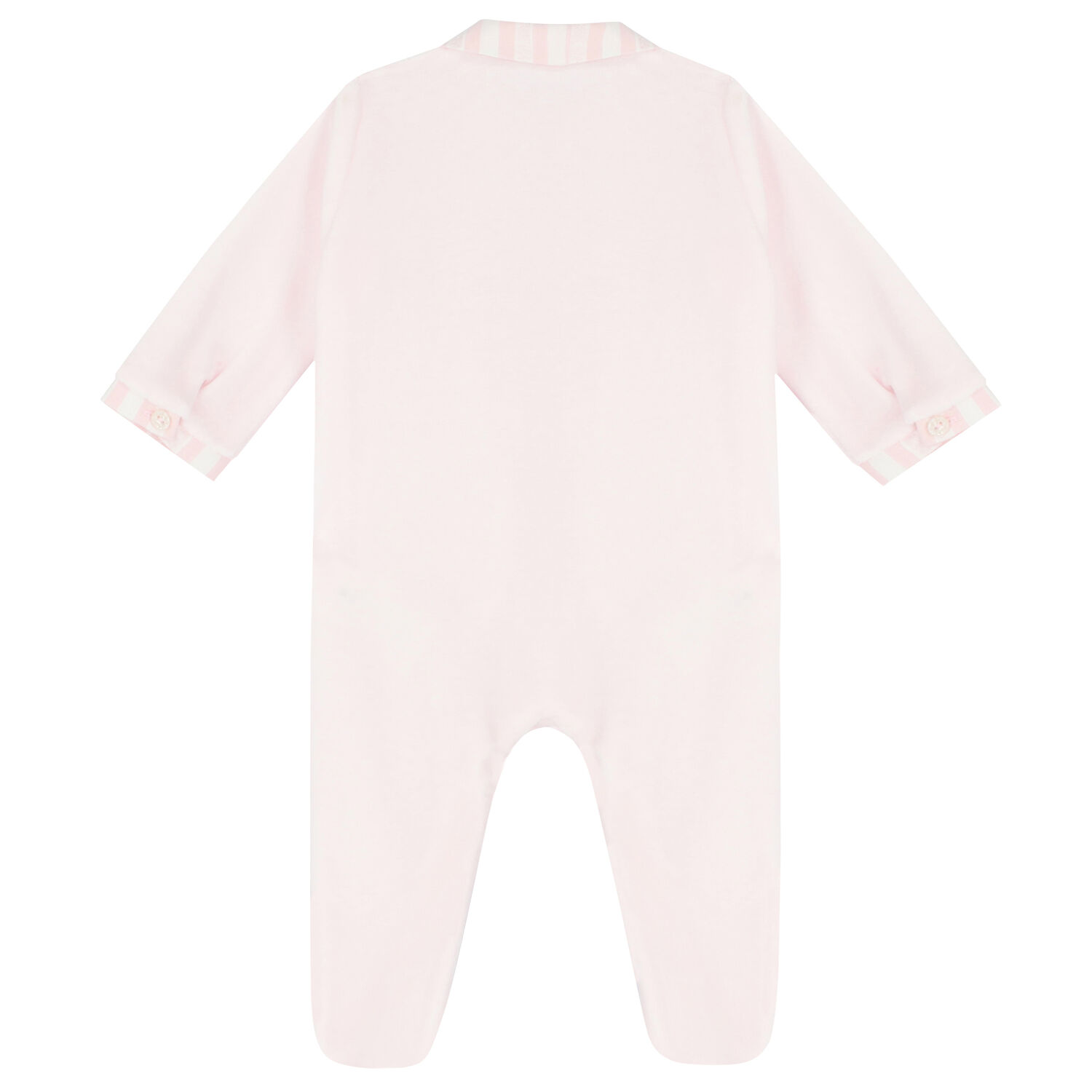 Baby Girls Pink Bunny Babygrow, 1, hi-res image number null
