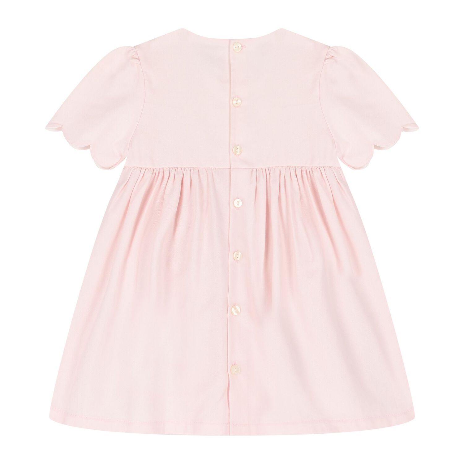 Baby Girls Pink Floral Dress, 1, hi-res image number null