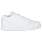 White Air Jordan 1 Low Trainers, 2, hi-res
