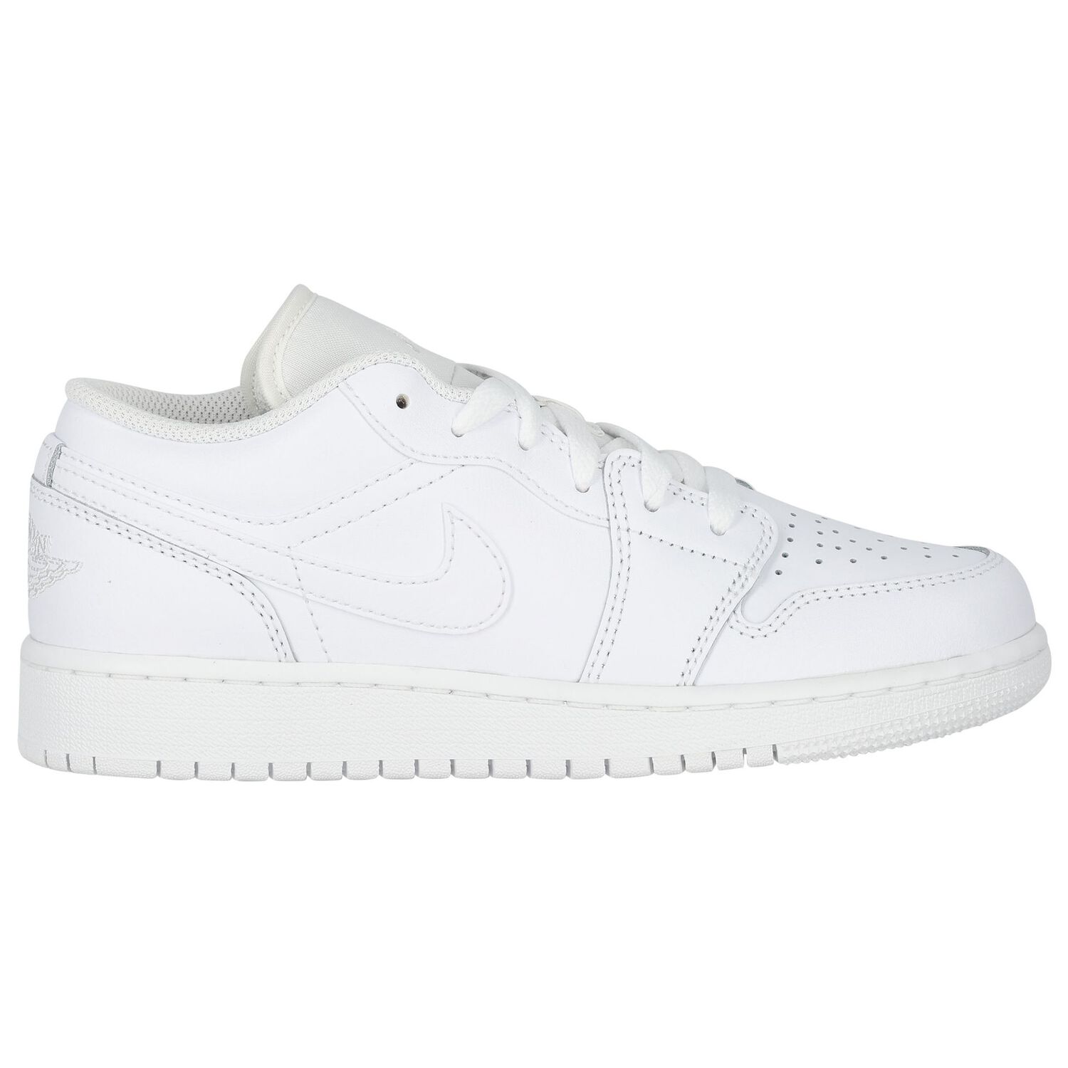 White Air Jordan 1 Low Trainers, 2, hi-res