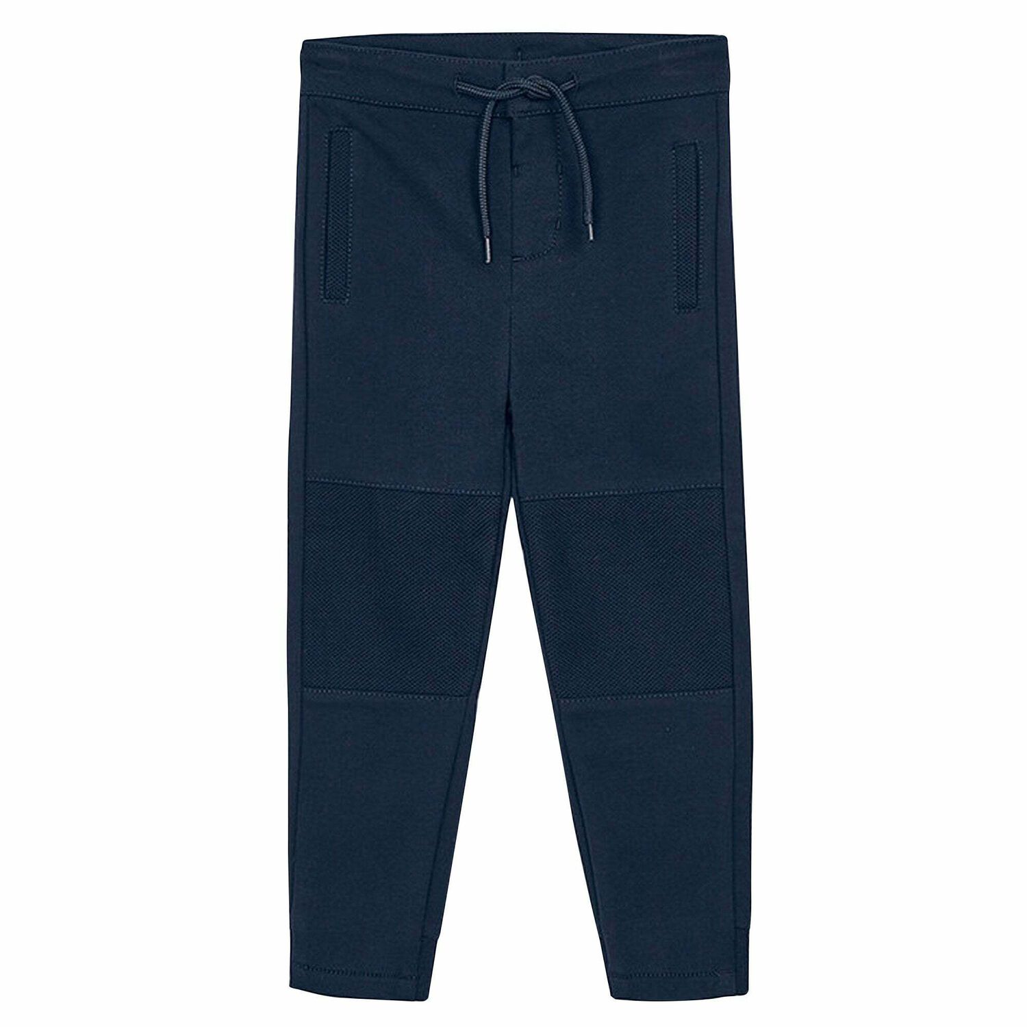 Boys Navy Blue Joggers, 1, hi-res