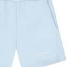 Younger Boys Blue Logo Shorts, 1, hi-res