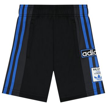 Black & Blue Logo Shorts