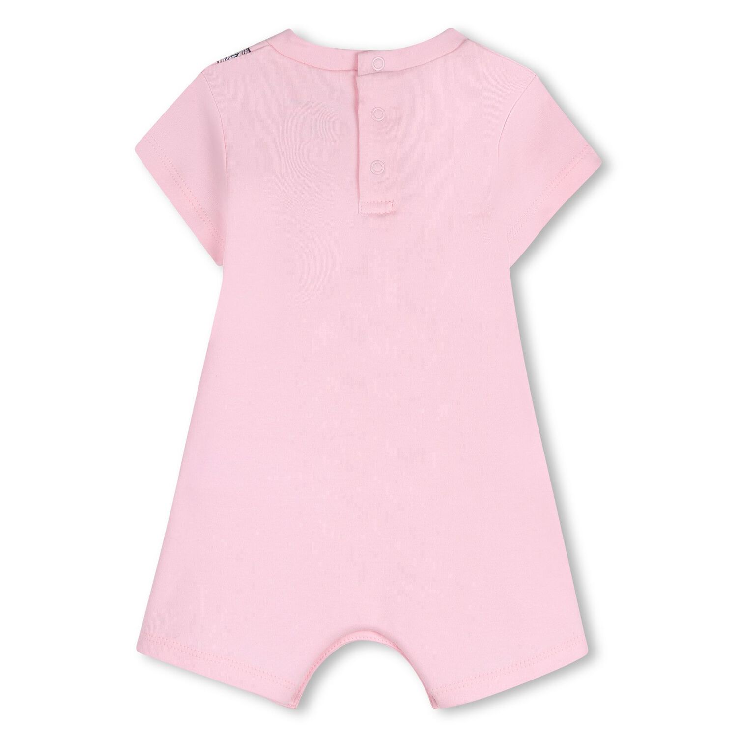 Baby Girls Pink Bag Romper, 1, hi-res