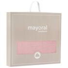 Baby Girls Pink Faux Fur Blanket, 1, hi-res