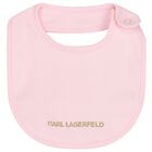 Baby Girls Pink Logo Babygrow Gift Set, 1, hi-res
