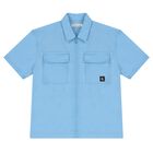 Boys Blue Logo Shirt, 1, hi-res