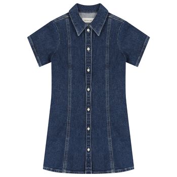 Girls Blue Denim Dress