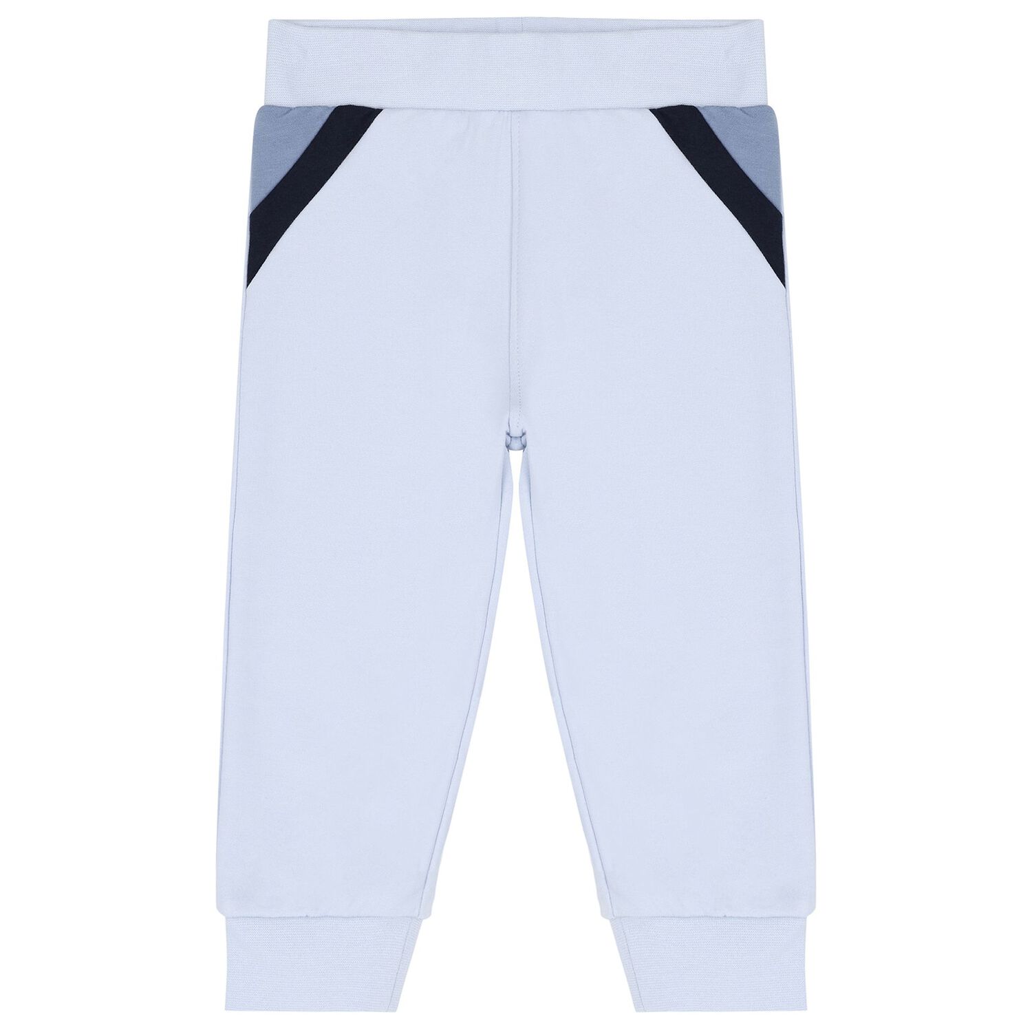 Baby Boys Blue Logo Tracksuit Set, 1, hi-res