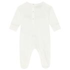 White Logo Babygrow Gift Set, 1, hi-res