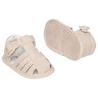 Baby Boys Beige Sandals , 2, hi-res