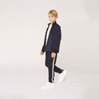 Boys White Logo Trainers, 1, hi-res