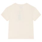 Boys Beige Turtle T-Shirt, 1, hi-res