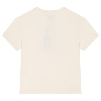 Boys Beige Turtle T-Shirt