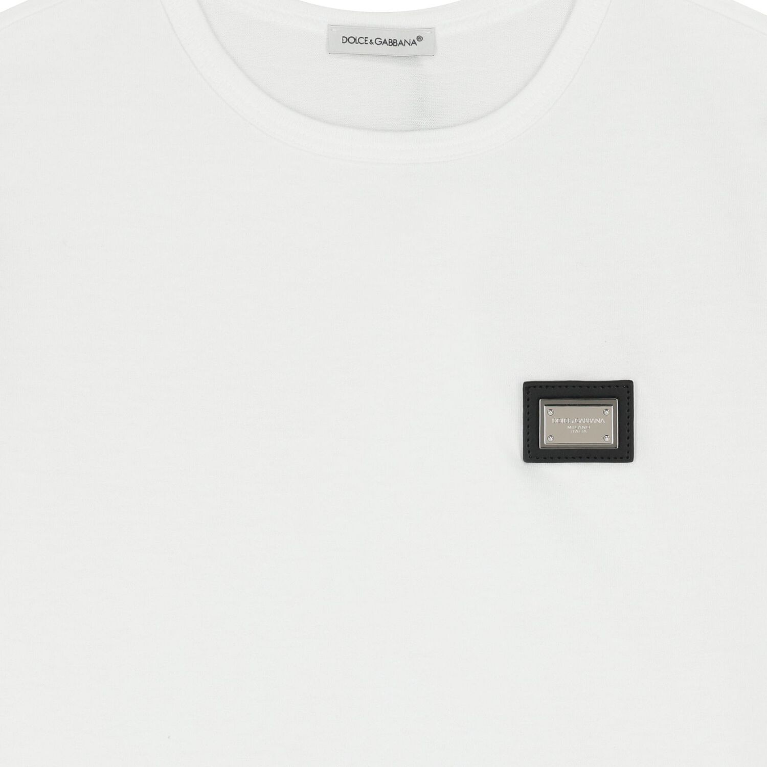 Boys White Logo T-Shirt, 1, hi-res