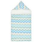 Blue & Yellow Zig Zag Baby Nest, 1, hi-res