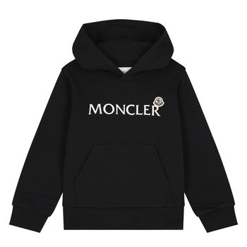 Boys Black Logo Sweatshirt
