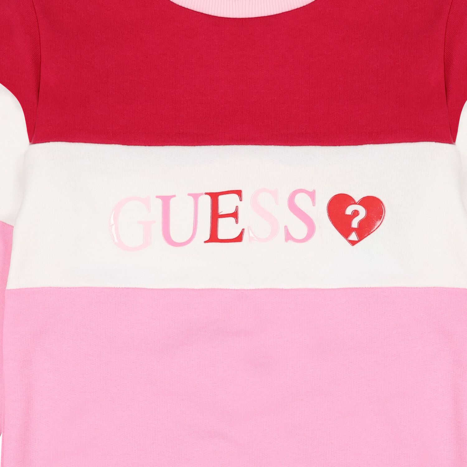 Girls Pink Logo Sweatshirt, 1, hi-res