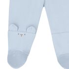 Baby Boys Ivory & Blue Balloon 2 Piece Babygrow Set, 1, hi-res