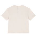 Younger Boys Blue, Ivory & Beige T-Shirts ( 3-Pack ), 1, hi-res